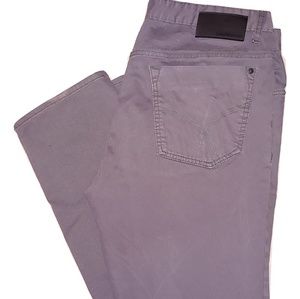 CALVIN KLEIN Slim straight 5 pocket Cotton Jeans